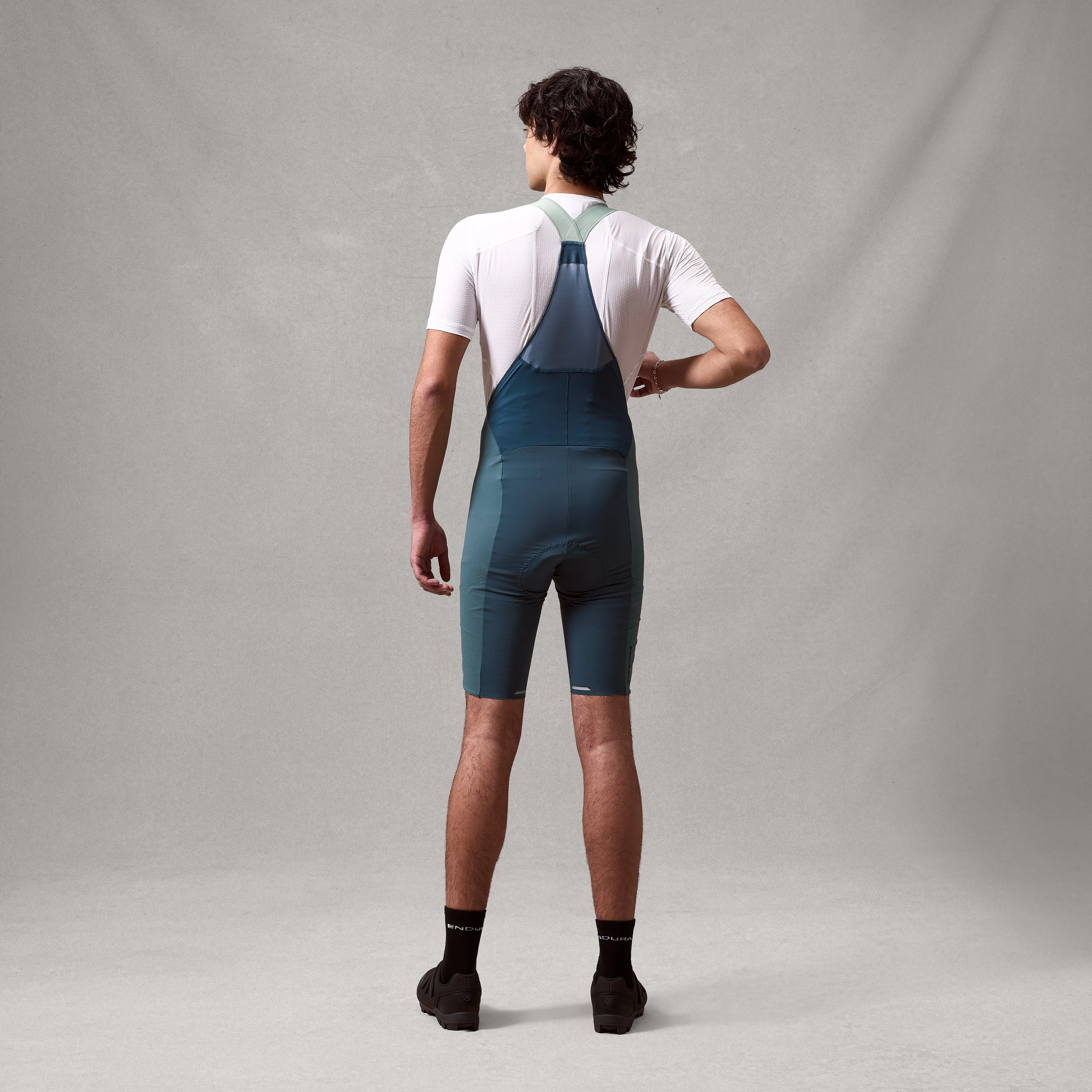 Spodenki ENDURA ALLTRACK RIDE Bib Short Teal - Image 4