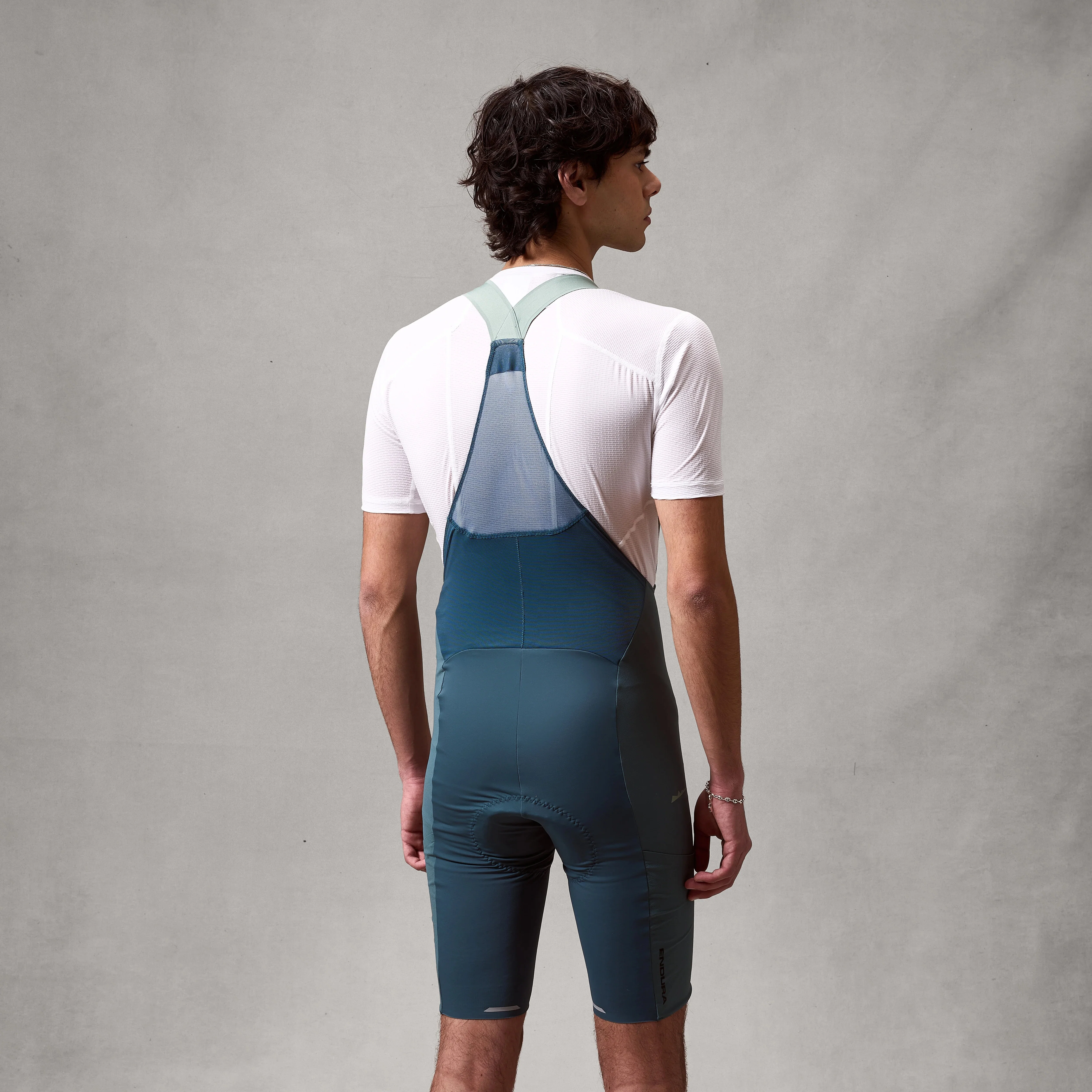 Spodenki ENDURA ALLTRACK RIDE Bib Short Teal - Image 5