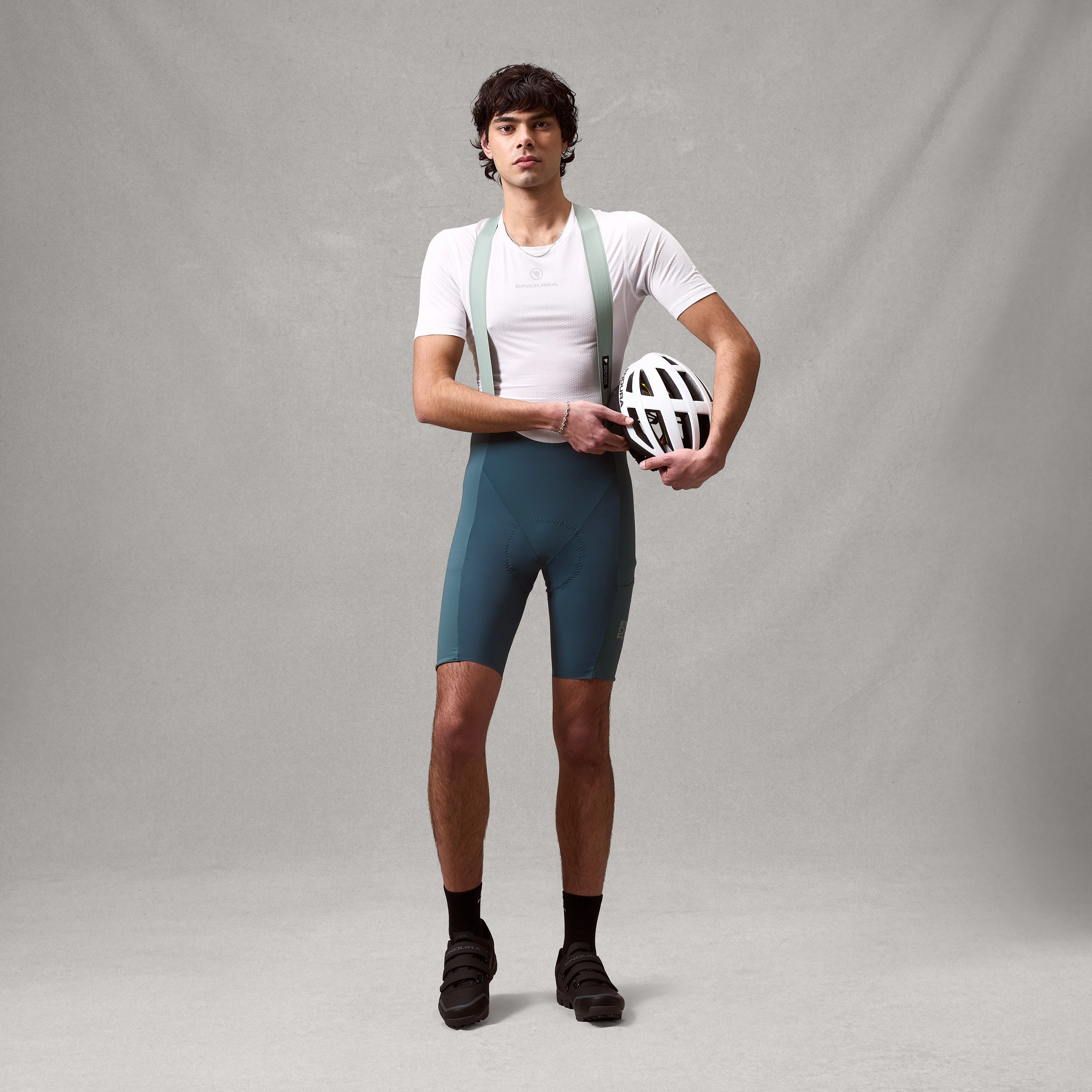 Spodenki ENDURA ALLTRACK RIDE Bib Short Teal - Image 9