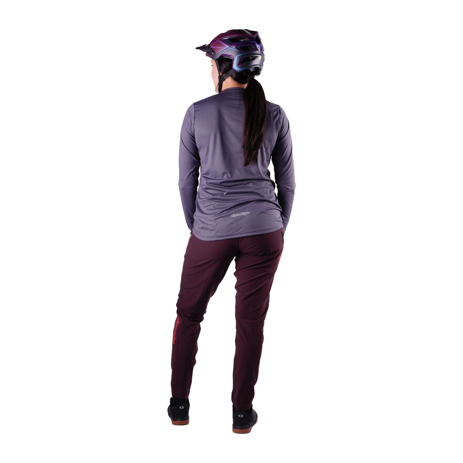 Damskie spodnie TROY LEE DESIGNS LILIUM PRO MONO Bordeaux - Image 4