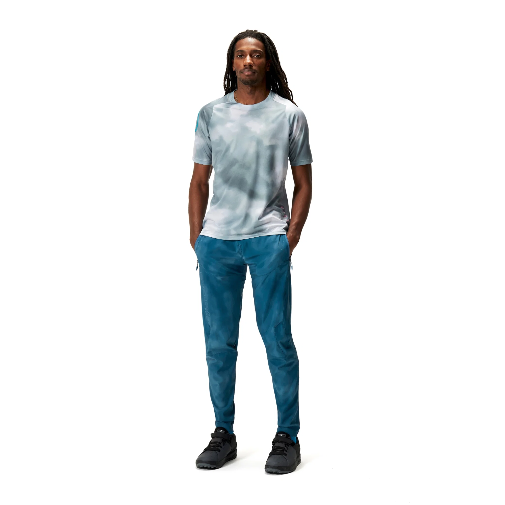 Spodnie ENDURA MT500 BURNER Pants Steel Blue - Image 3