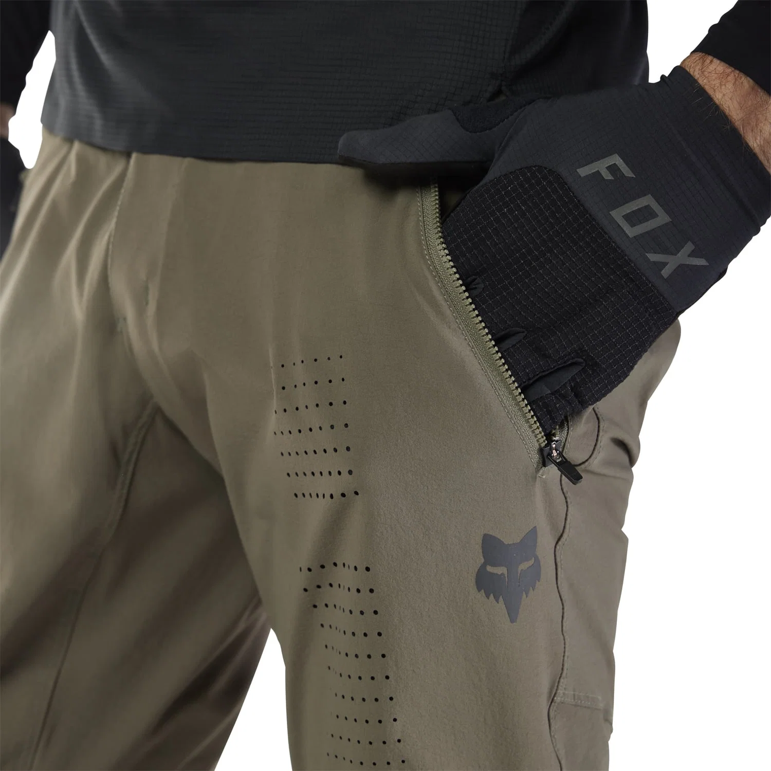Spodnie FOX FLEXAIR Khaki - Image 6