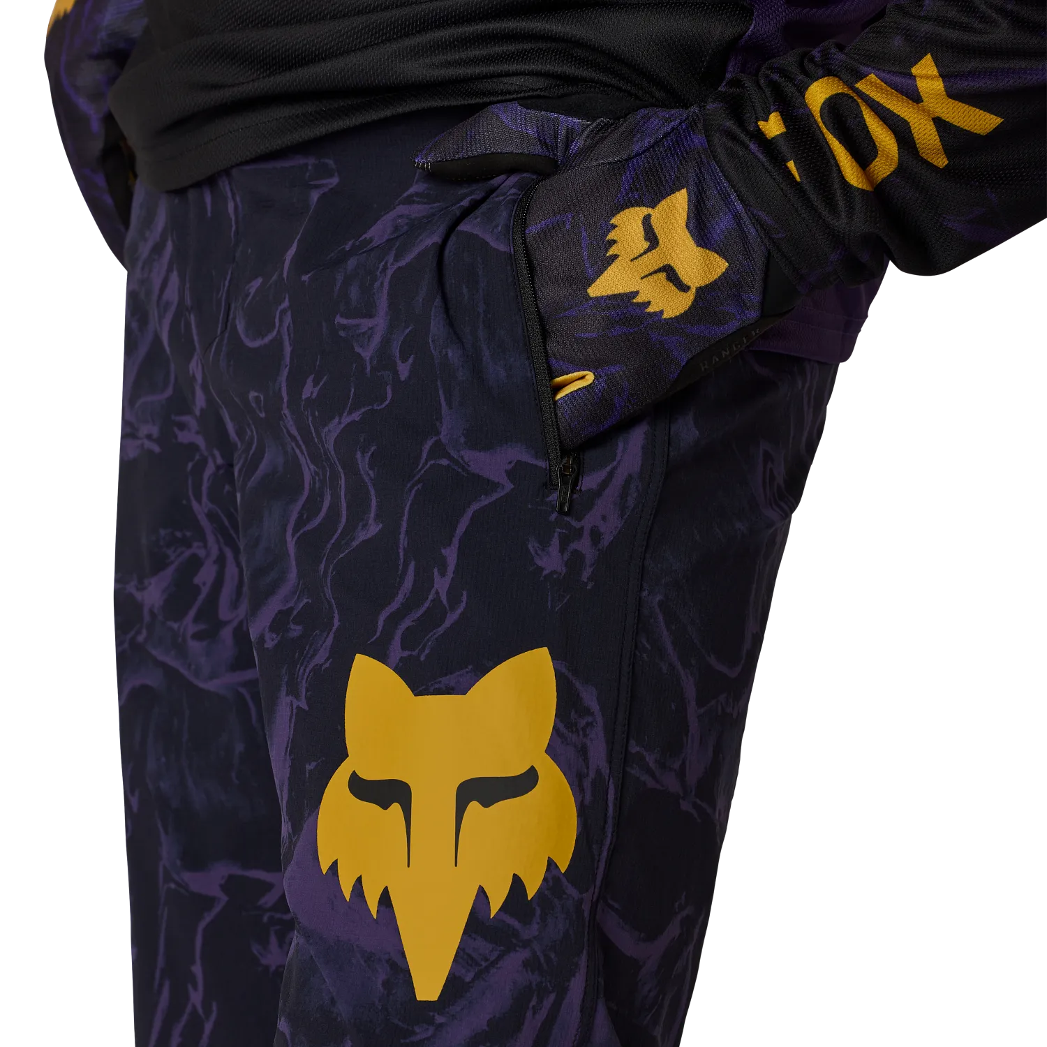 Spodnie FOX RANGER IMAGE PRINT Violet Plum - Image 5
