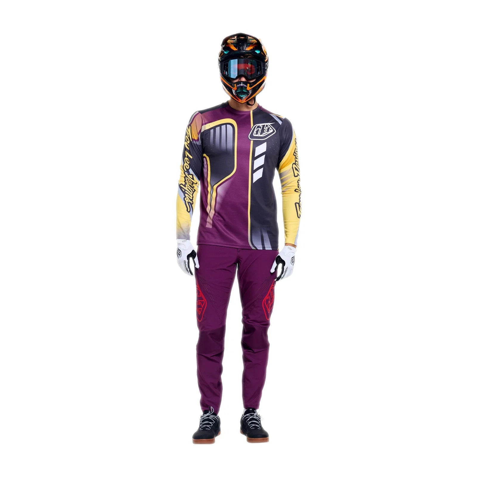Spodnie TROY LEE DESIGNS SPRINT PRO MONO Sangria - Image 2