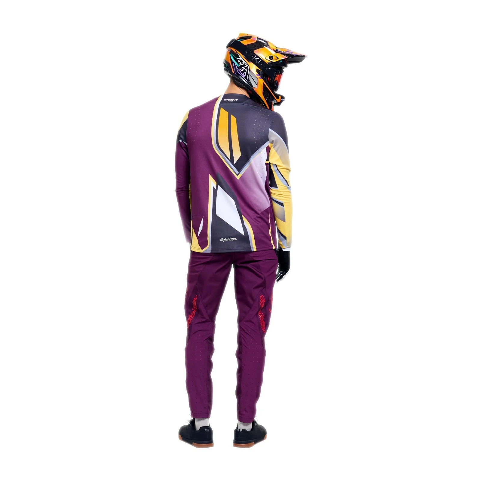 Spodnie TROY LEE DESIGNS SPRINT PRO MONO Sangria - Image 3