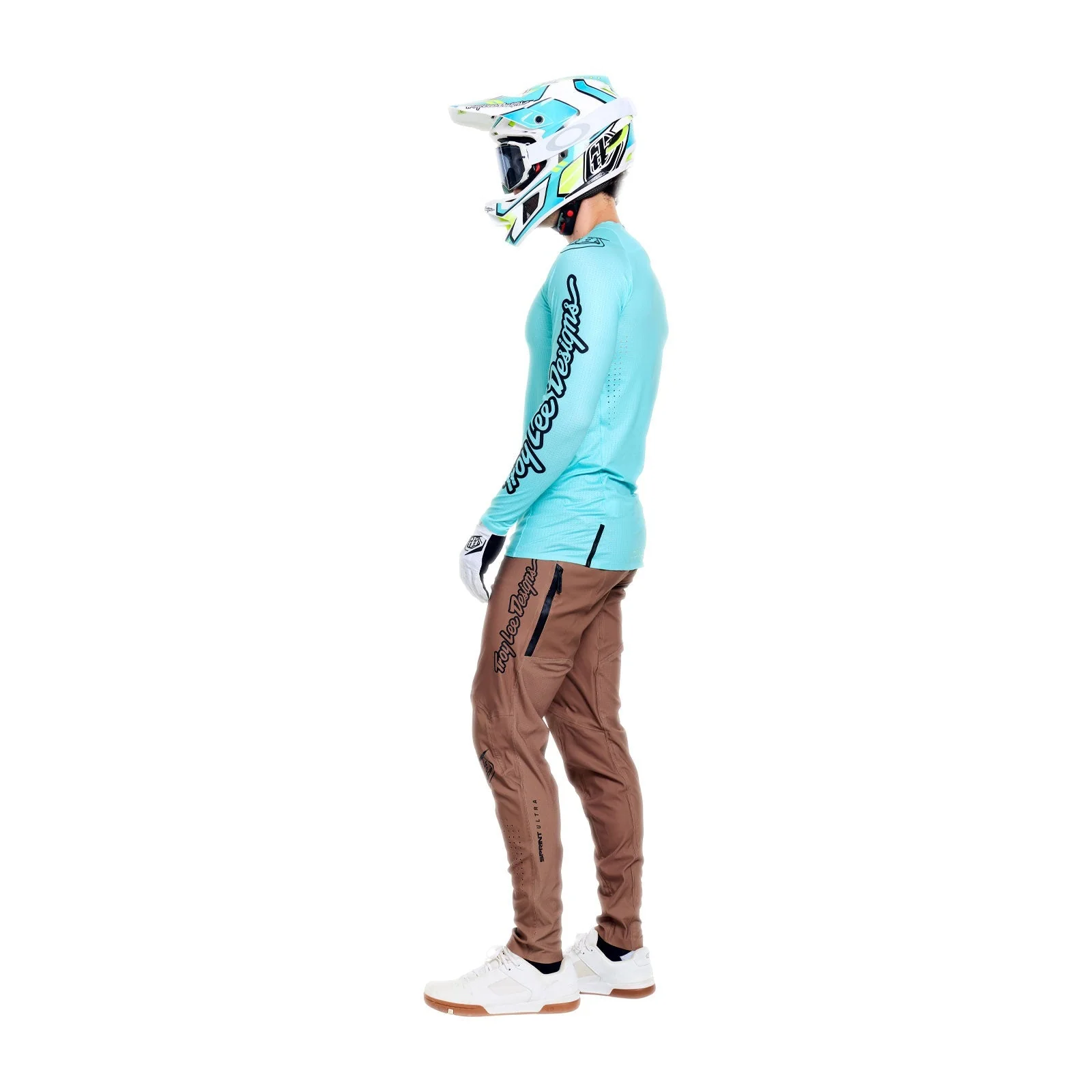 Spodnie TROY LEE DESIGNS SPRINT ULTRA MONO brązowe - Image 4