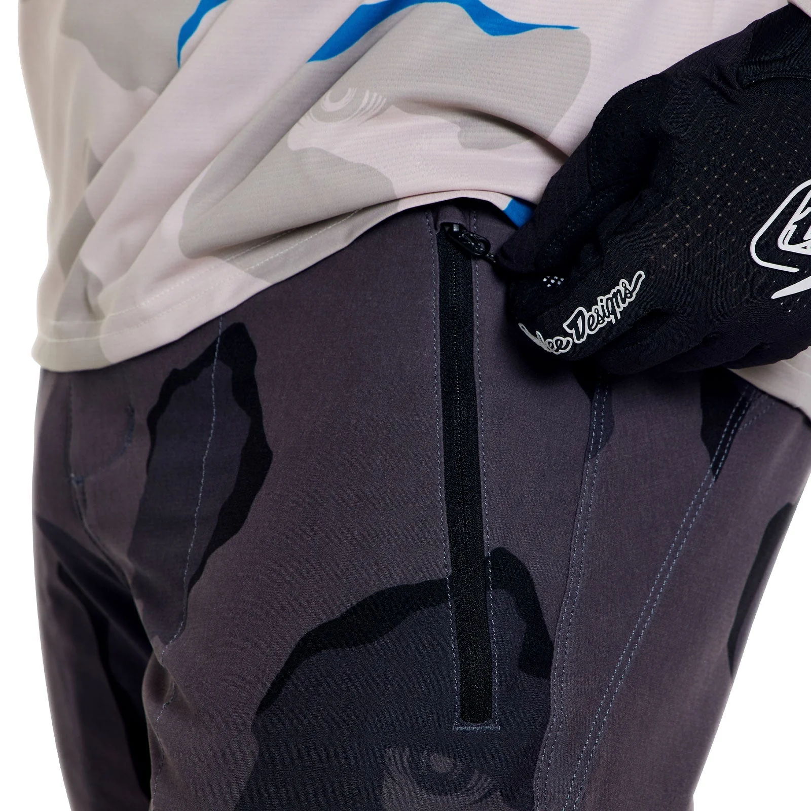 Spodnie TROY LEE DESINS SKYLINE PRO FLOW CAMO Carbon - Image 30