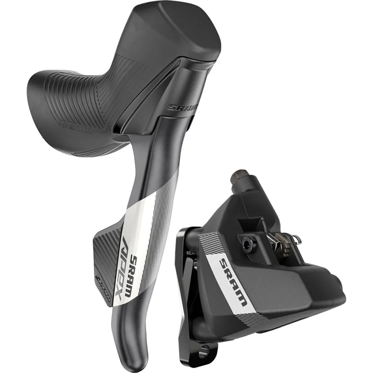 SRAM APEX AXS D1 HRD 12V Flat Mount Discless Straight Dźwignia i zacisk tylny
