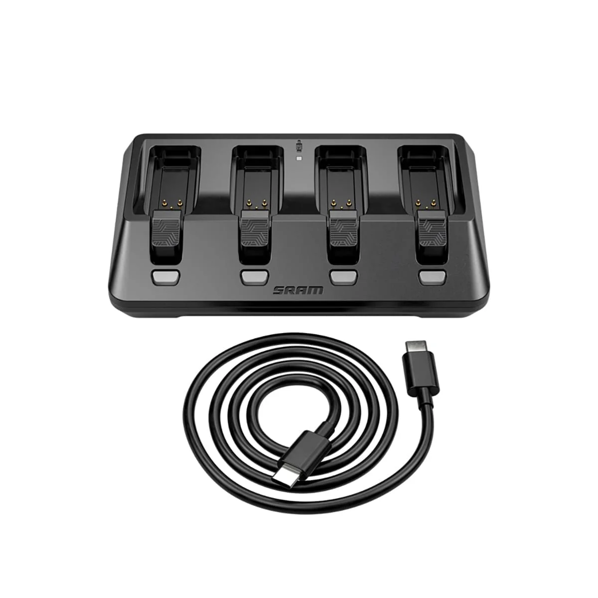 SRAM AXS 4-portowa ładowarka symultaniczna + kabel USB-C - Image 2
