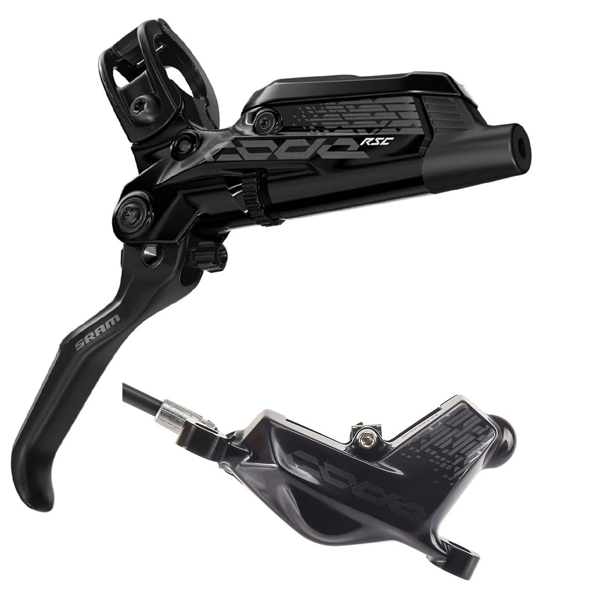 Metalowe klocki hamulca tylnego SRAM CODE RSC czarne - Image 2