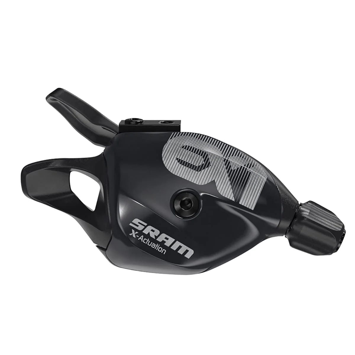 SRAM EX1 8V Trigger Right Hand Shift do elektrycznych rowerów górskich, czarny