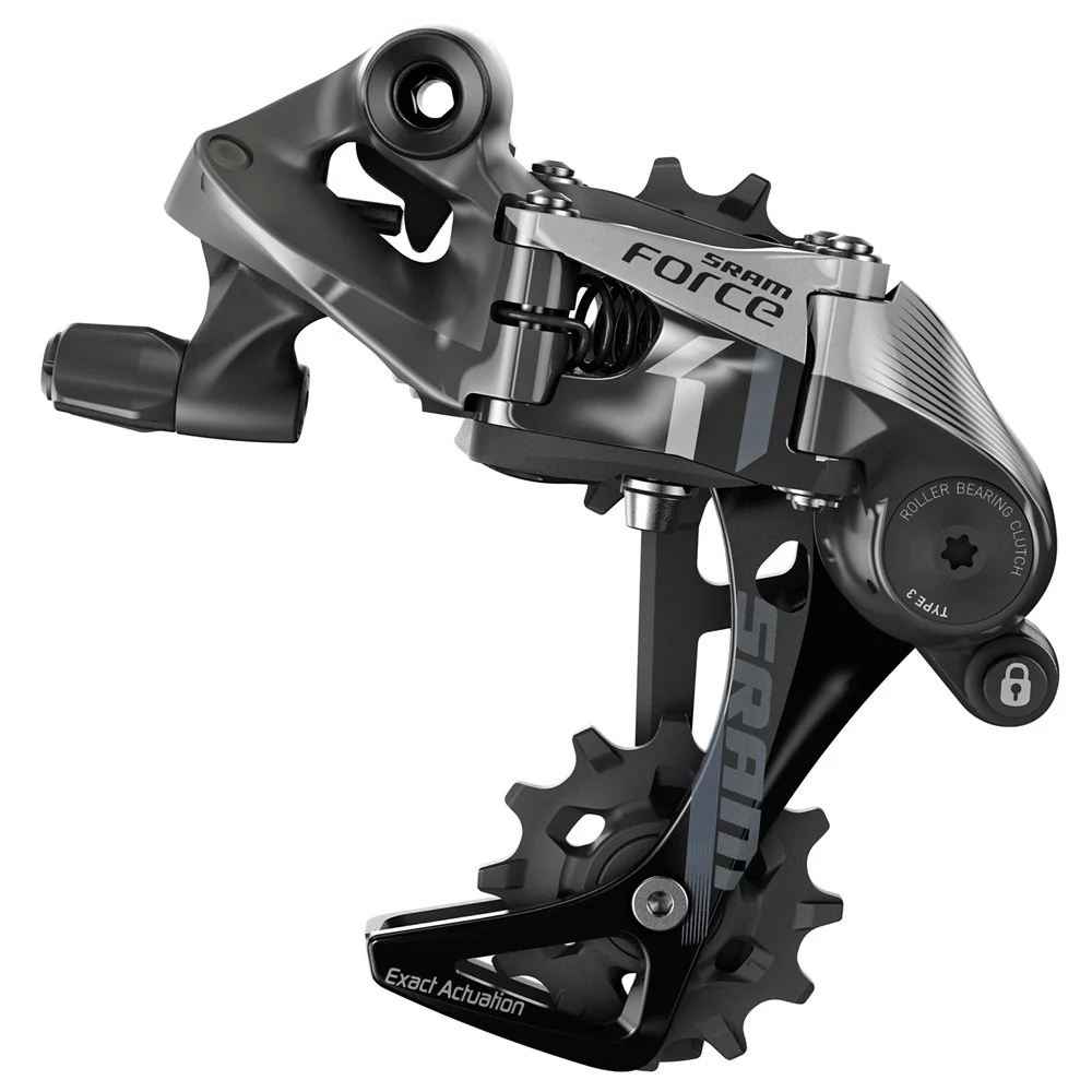 SRAM FORCE 1 11-biegowa przerzutka tylna z długim koszykiem