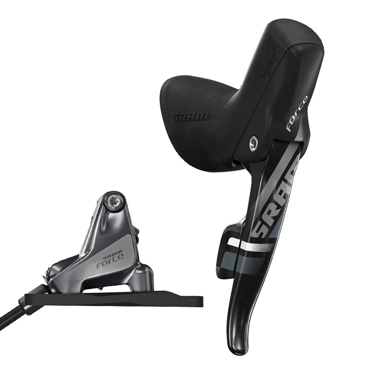 SRAM FORCE 22 11V Flat Mount Discless Prosta dźwignia i zacisk tylny
