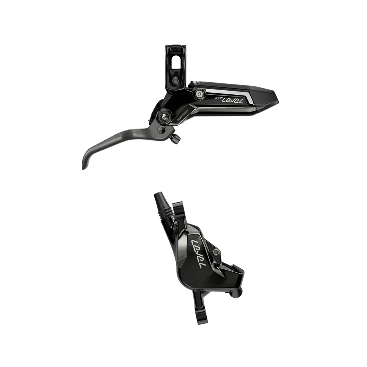 SRAM LEVEL ULTIMATE STEALTH 2-tłoczkowy hamulec tylny Czarny