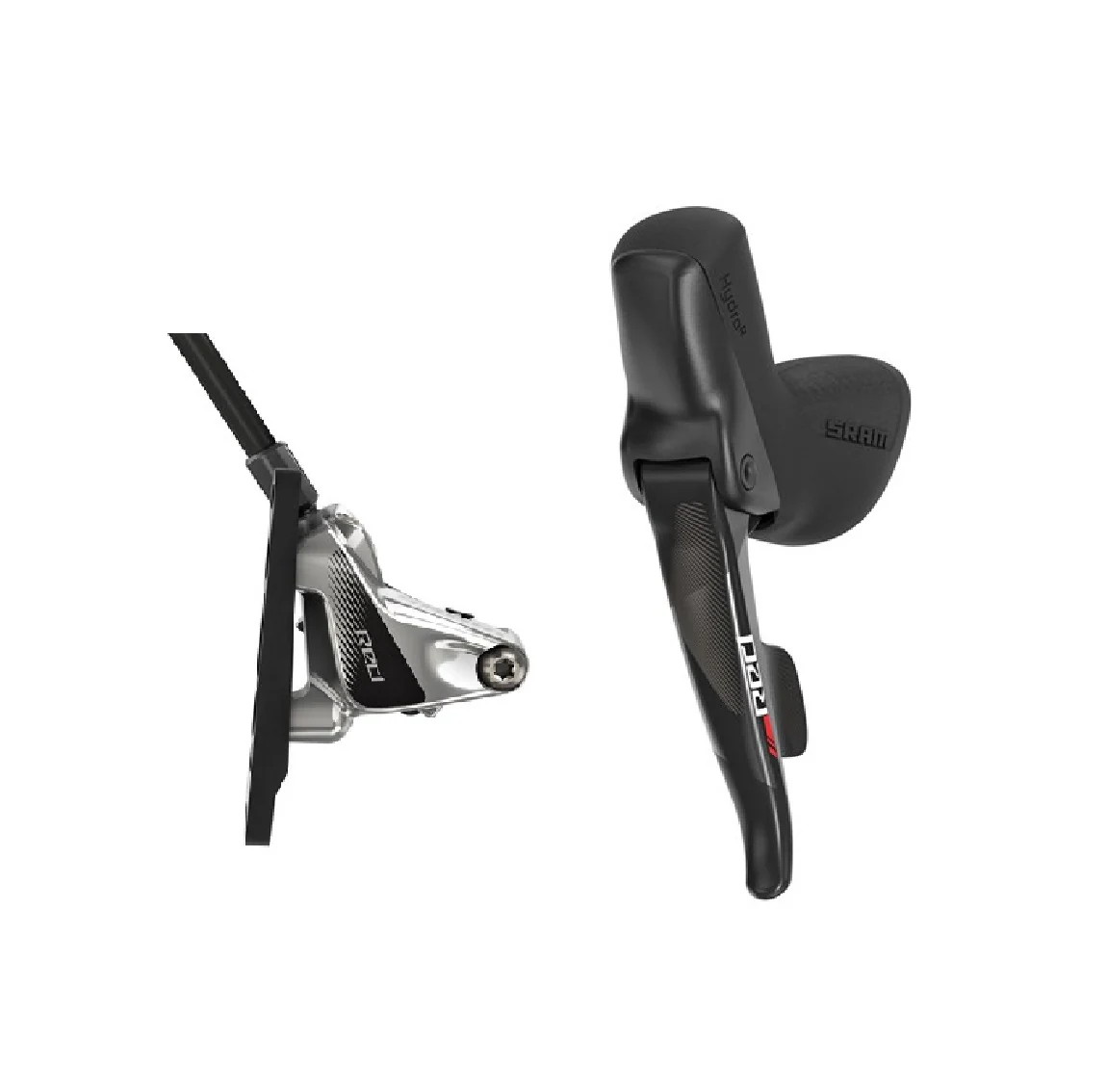 SRAM RED 11V Flat Mount Discless Lewa dźwignia i przedni zacisk