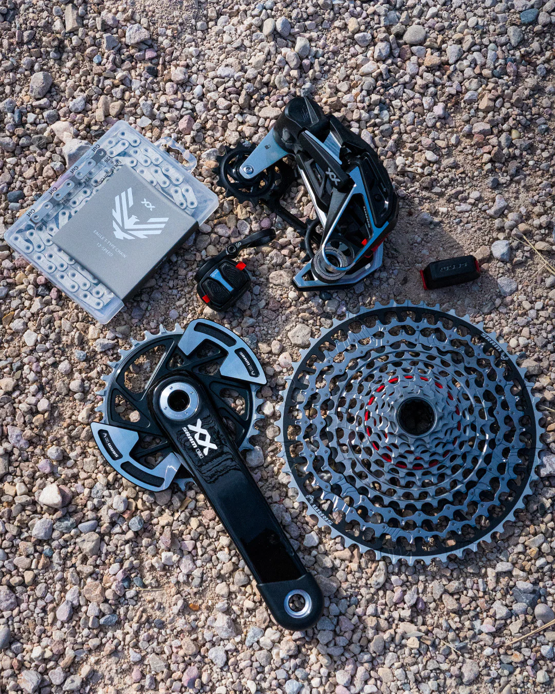 SRAM XX EAGLE T-TYPE AXS Q174 DUB WIDE 32 zęby 2 osłony 10/52 pakiet USB-C - Image 13