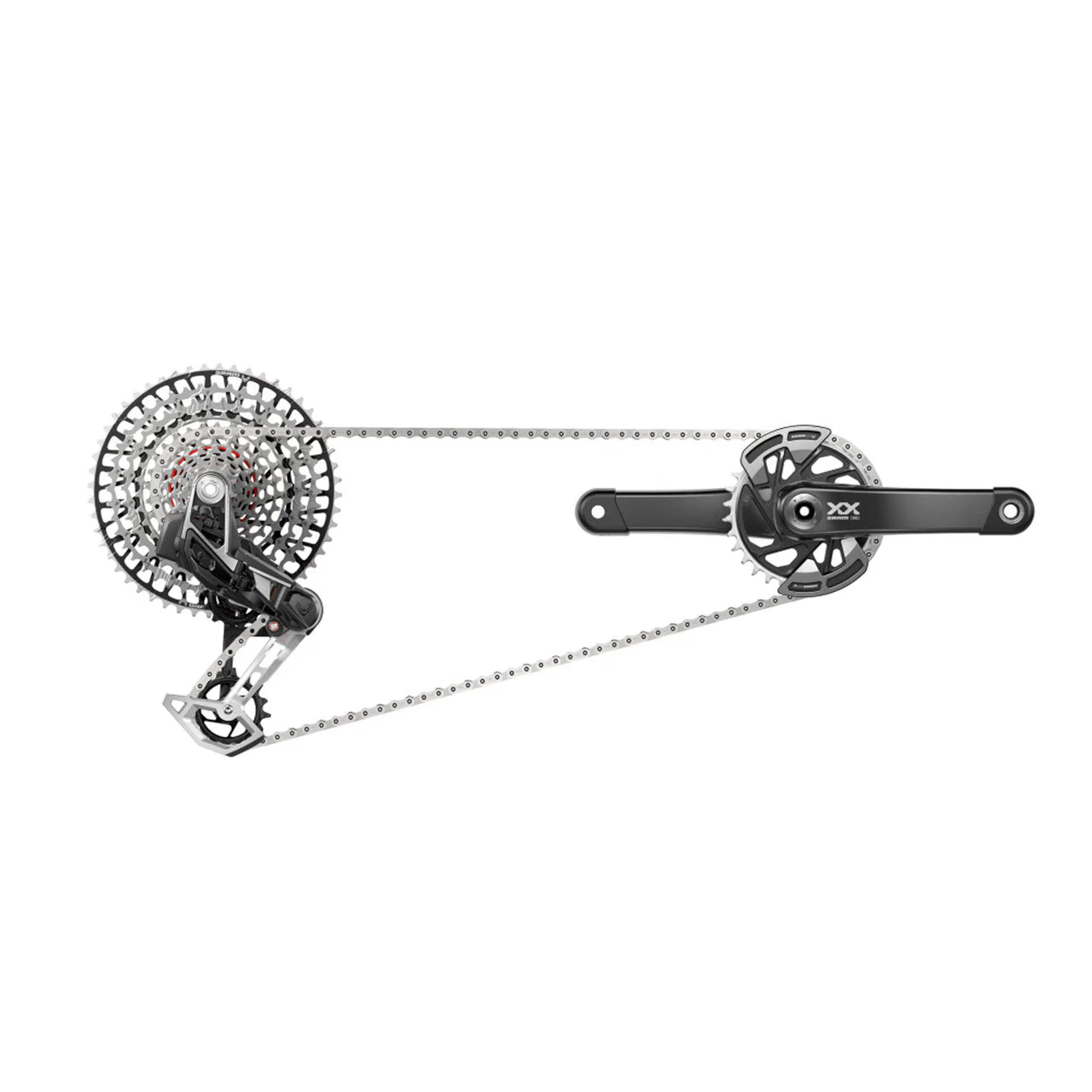 SRAM XX EAGLE T-TYPE AXS Q174 DUB WIDE 32 zęby 2 osłony 10/52 pakiet USB-C - Image 7