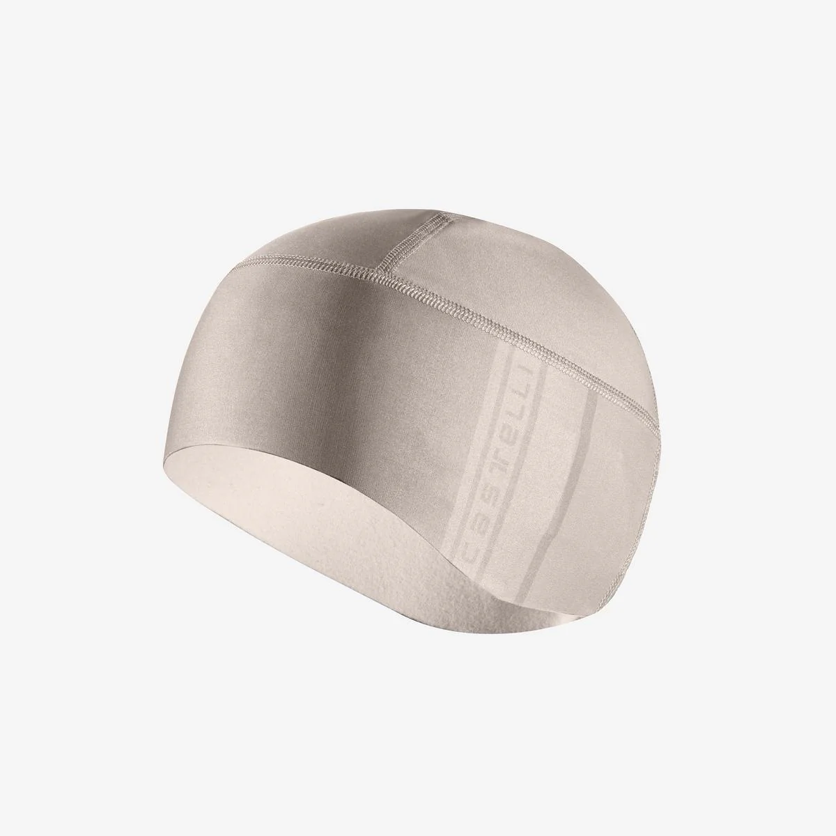 Damska czapka z daszkiem CASTELLI PRO THERMAL 2 Skully w kolorze srebrnym