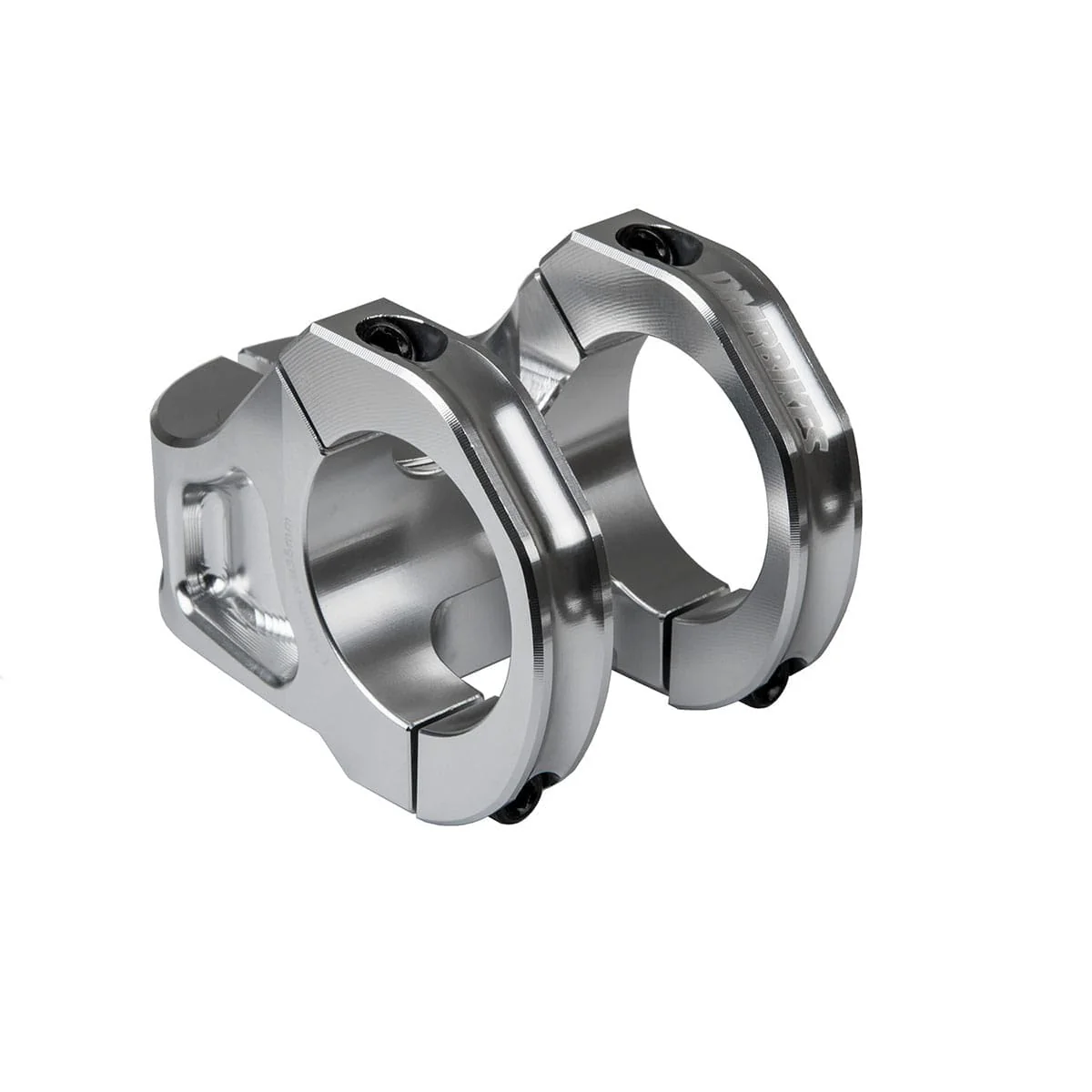 Srebrny wspornik kierownicy DMR DEFY35 Rise 5mm - Image 2