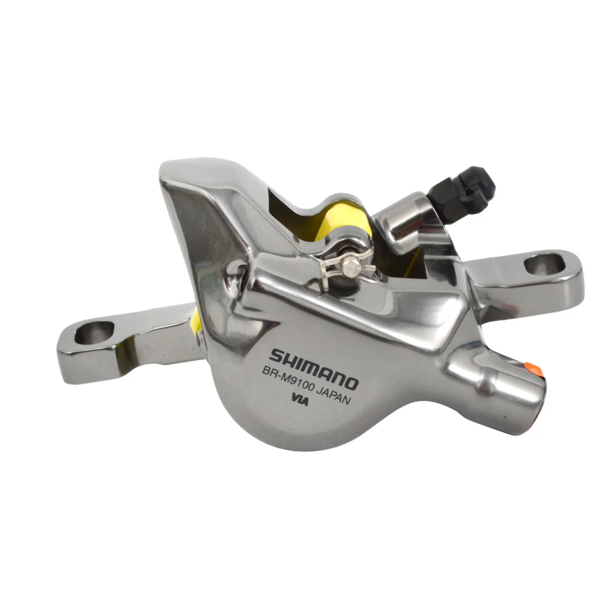 Srebrny zacisk hamulca tarczowego SHIMANO XTR M9100 - Image 3
