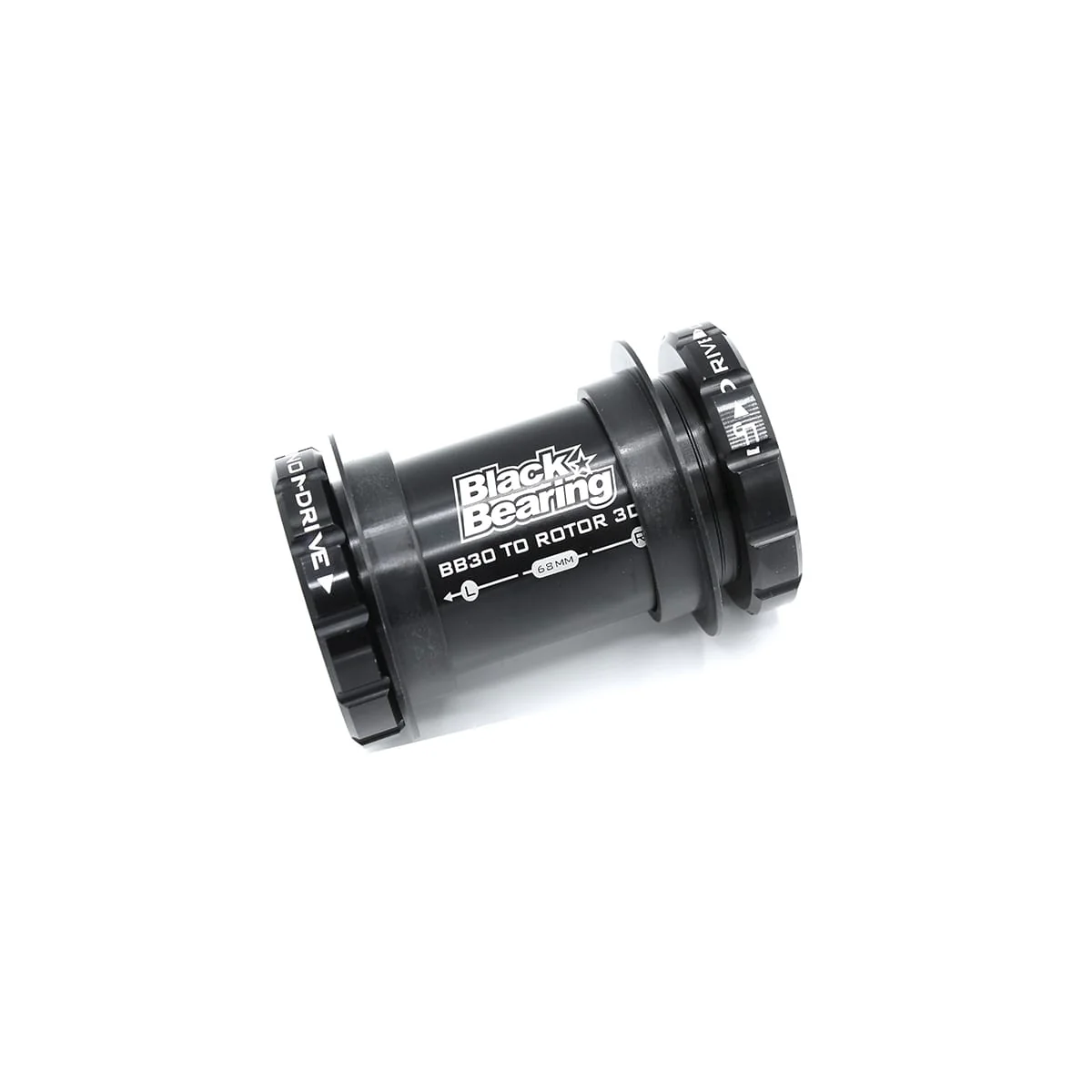 Stalowy mechanizm korbowy BLACK BEARING BB30 68/73 DUB