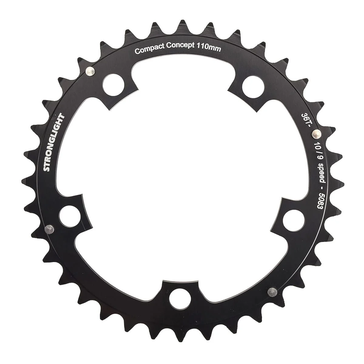 STRONGLIGHT ALU 5083 Typ S 110mm Czarna tacka wewnętrzna 9/10V