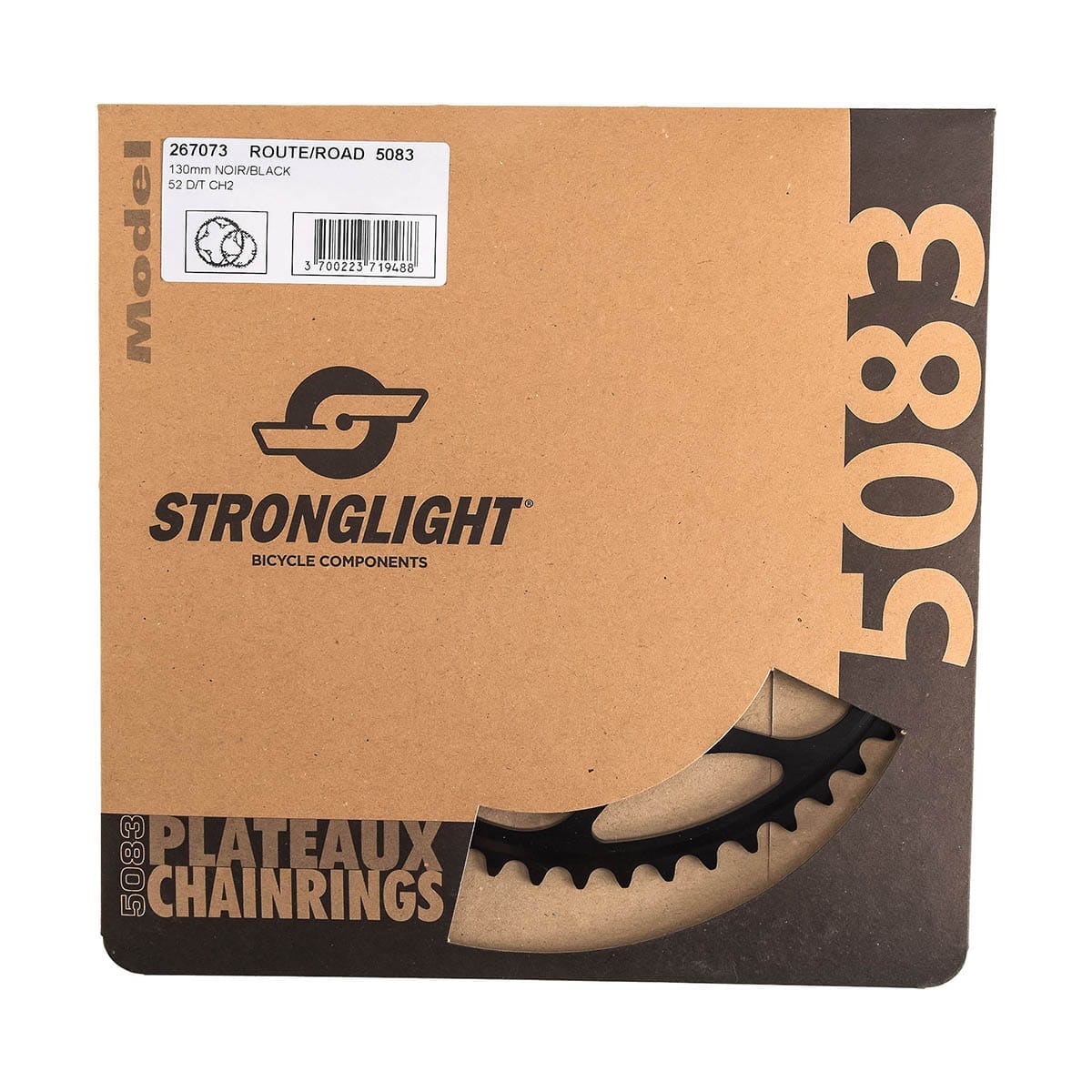 STRONGLIGHT ALU 5083 Typ S 130mm Czarny 9/10V Kaseta zewnętrzna - Image 3