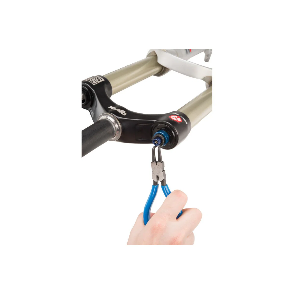 Szczypce do pierścieni osadczych PARK TOOL RP-2 z noskiem skośnym 1,3 mm - Image 2