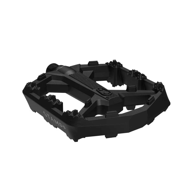 Szerokie płaskie pedały CRANKBROTHERS STAMP 0 czarne - Image 2
