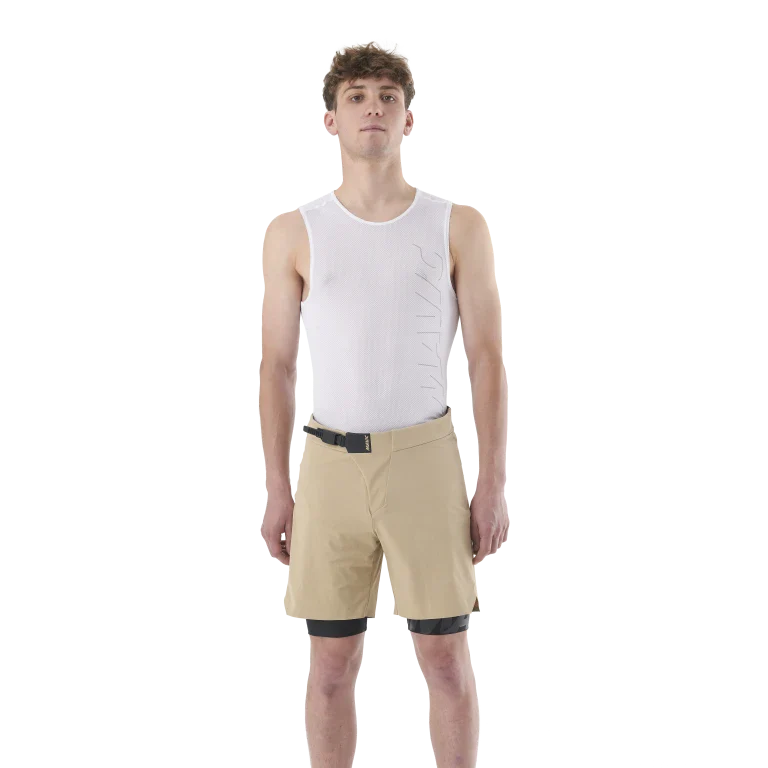 Szorty MAVIC CROSSTRAIL PADDED w kolorze beżowym - Image 3