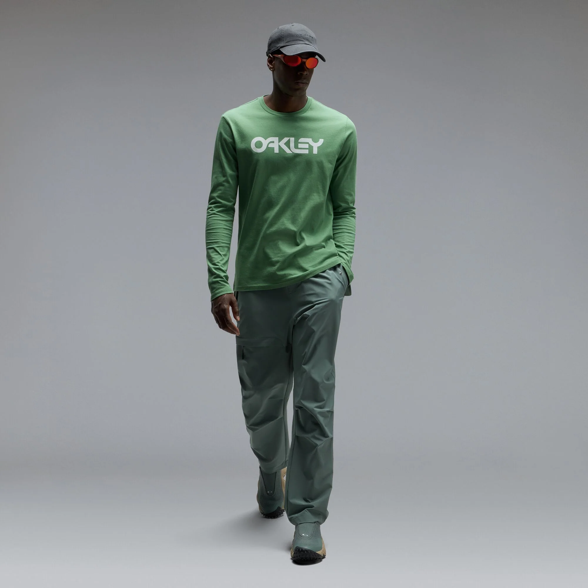 T-Shirt OAKLEY MARK II 2.0 z długim rękawem Nile Green - Image 6