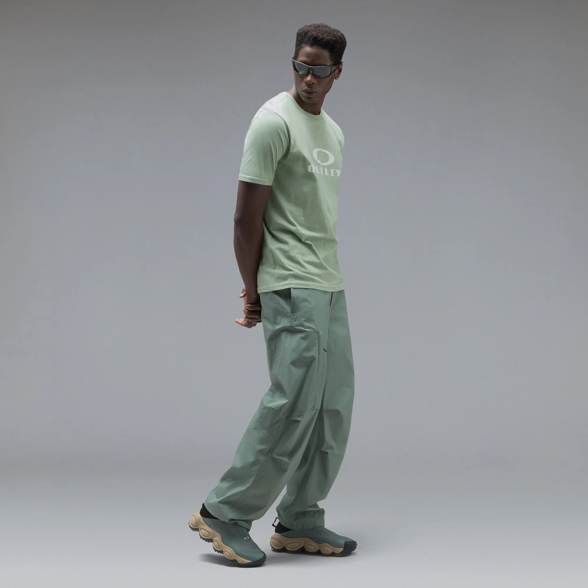 T-Shirt OAKLEY O BARK 2.0 Faded Green - Image 4