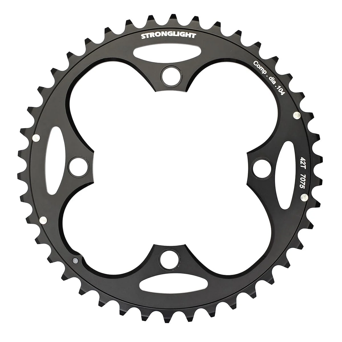 Taca zewnętrzna STRONGLIGHT ALU 7075 9V 4 otwory 104mm