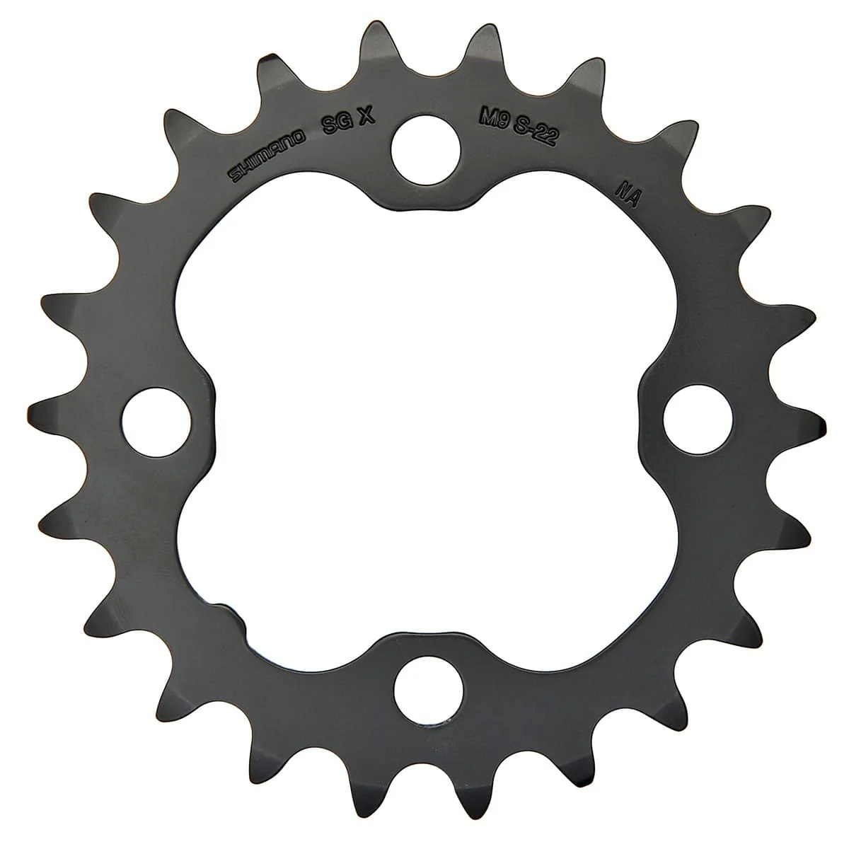 Tacka wewnętrzna SHIMANO DEORE M590 9V 4 otwory 64 mm czarna