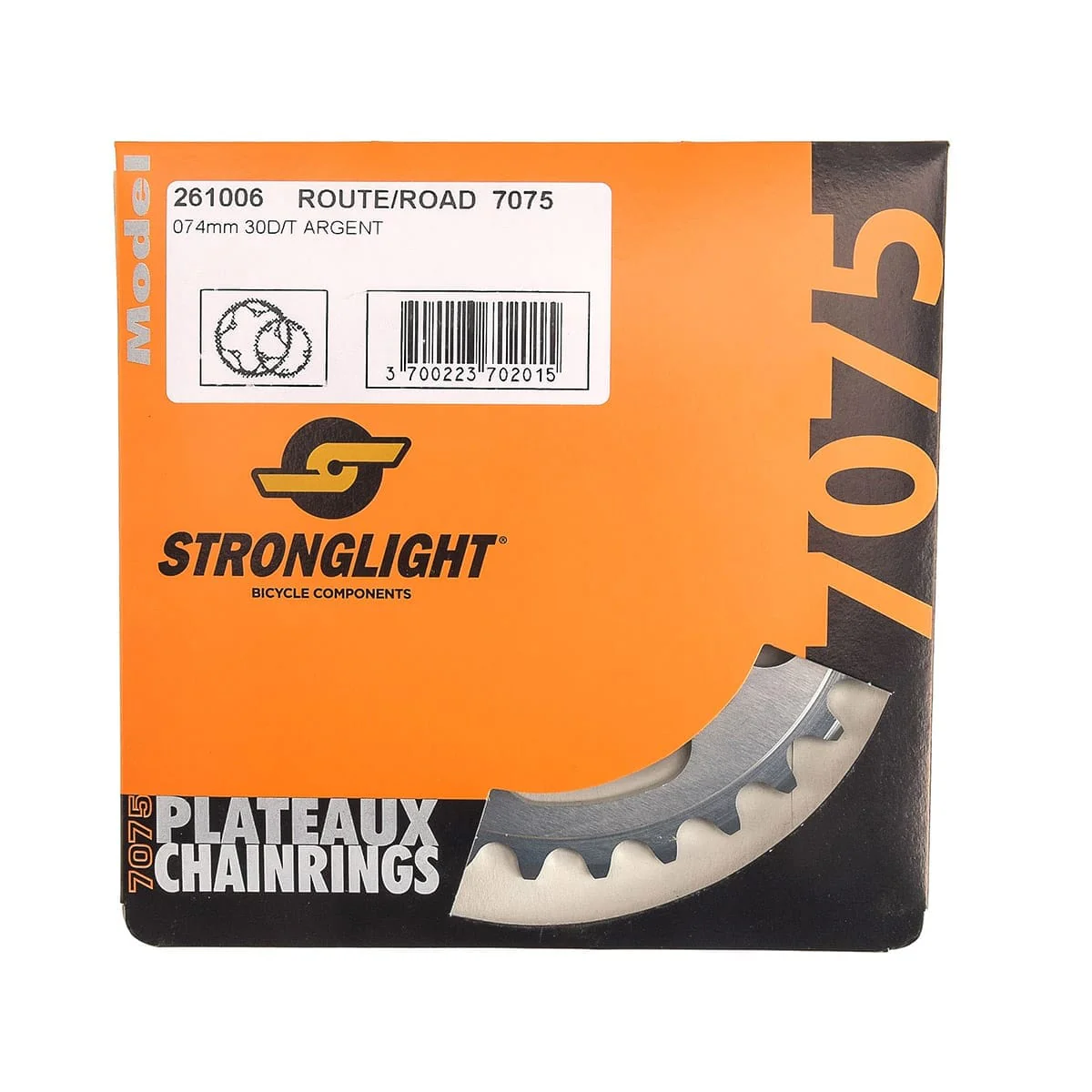 Tacka wewnętrzna STRONGLIGHT ALU 7075 Typ S 74mm 9/10V - Image 2