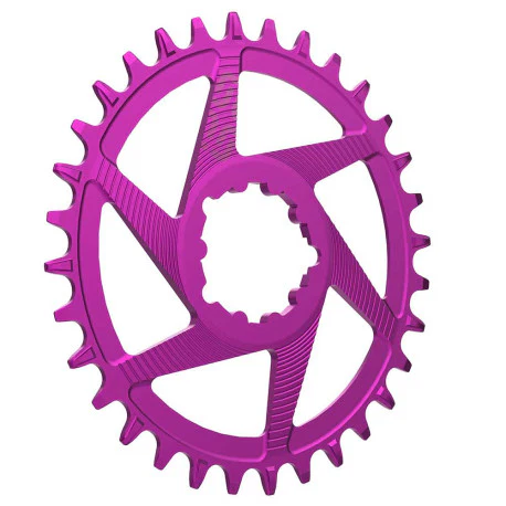 Tarcza łańcuchowa E-THIRTEEN HELIX RACE 11/12V Direct Mount SRAM Boost Offset 3mm Violet Mono - Image 2