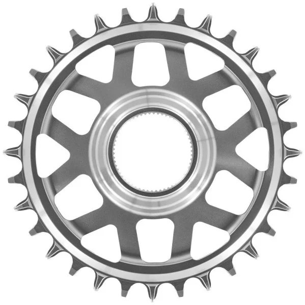 Tarcza łańcuchowa Mono E-THIRTEEN HELIX RACE E-SPEC 11/12V Direct Mount Fazua Ride 60 Silver - Image 2