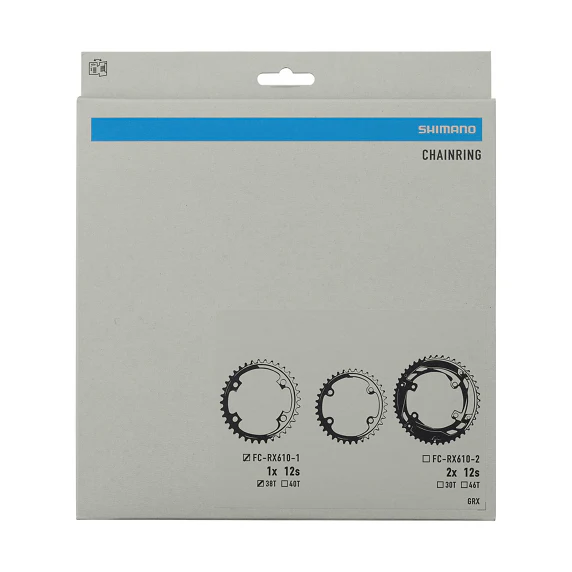 Tarcza łańcuchowa SHIMANO GRX RX610 12V 110mm Mono - Image 3