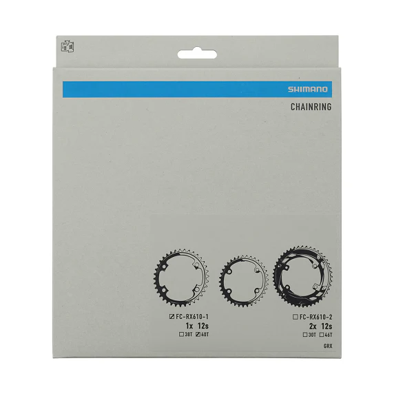 Tarcza łańcuchowa SHIMANO GRX RX610 12V 110mm Mono - Image 4