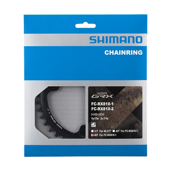 Tarcza łańcuchowa SHIMANO GRX RX810 11V 110mm Mono - Image 3