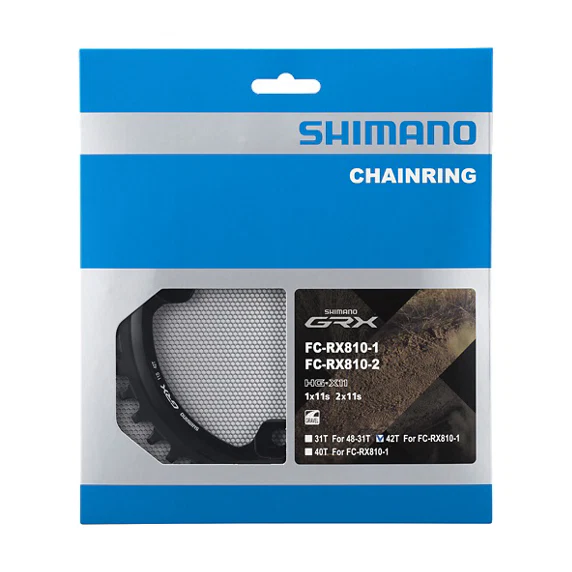 Tarcza łańcuchowa SHIMANO GRX RX810 11V 110mm Mono - Image 4