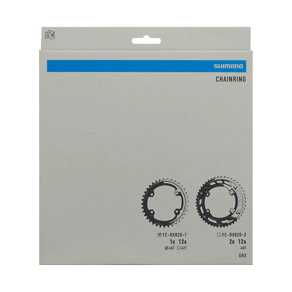 Tarcza łańcuchowa SHIMANO GRX RX820 12V 110mm Mono - Image 3