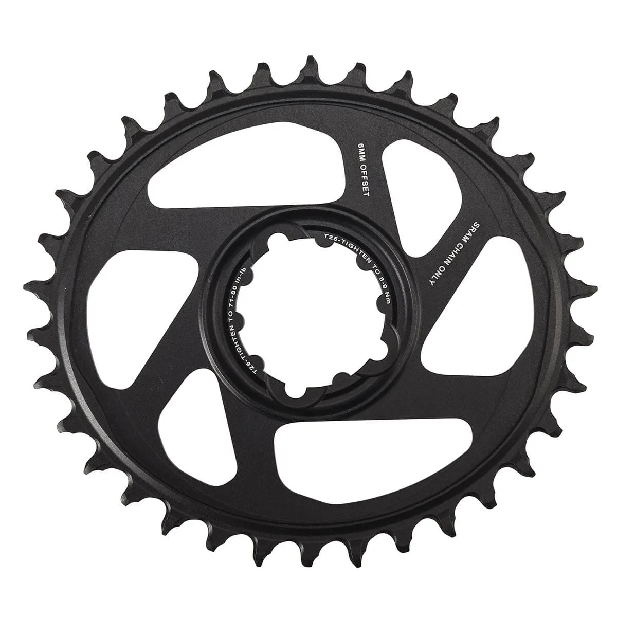 Tarcza łańcuchowa SRAM EAGLE X-SYNC2 OVAL 12V Direct Mount 6mm Mono Chainring - Image 2