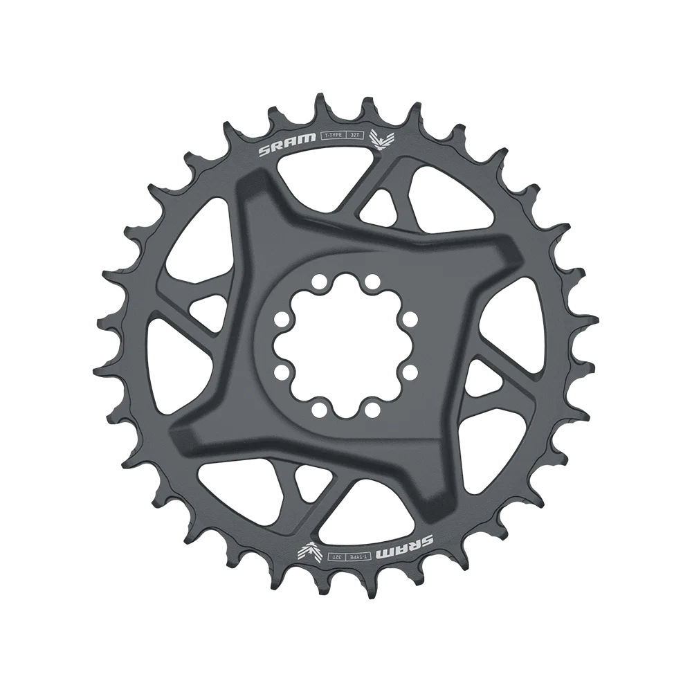 Tarcza łańcuchowa SRAM XX DH T-TYPE EAGLE 7V Direct Mount Offset 6mm Mono, czarna - Image 2