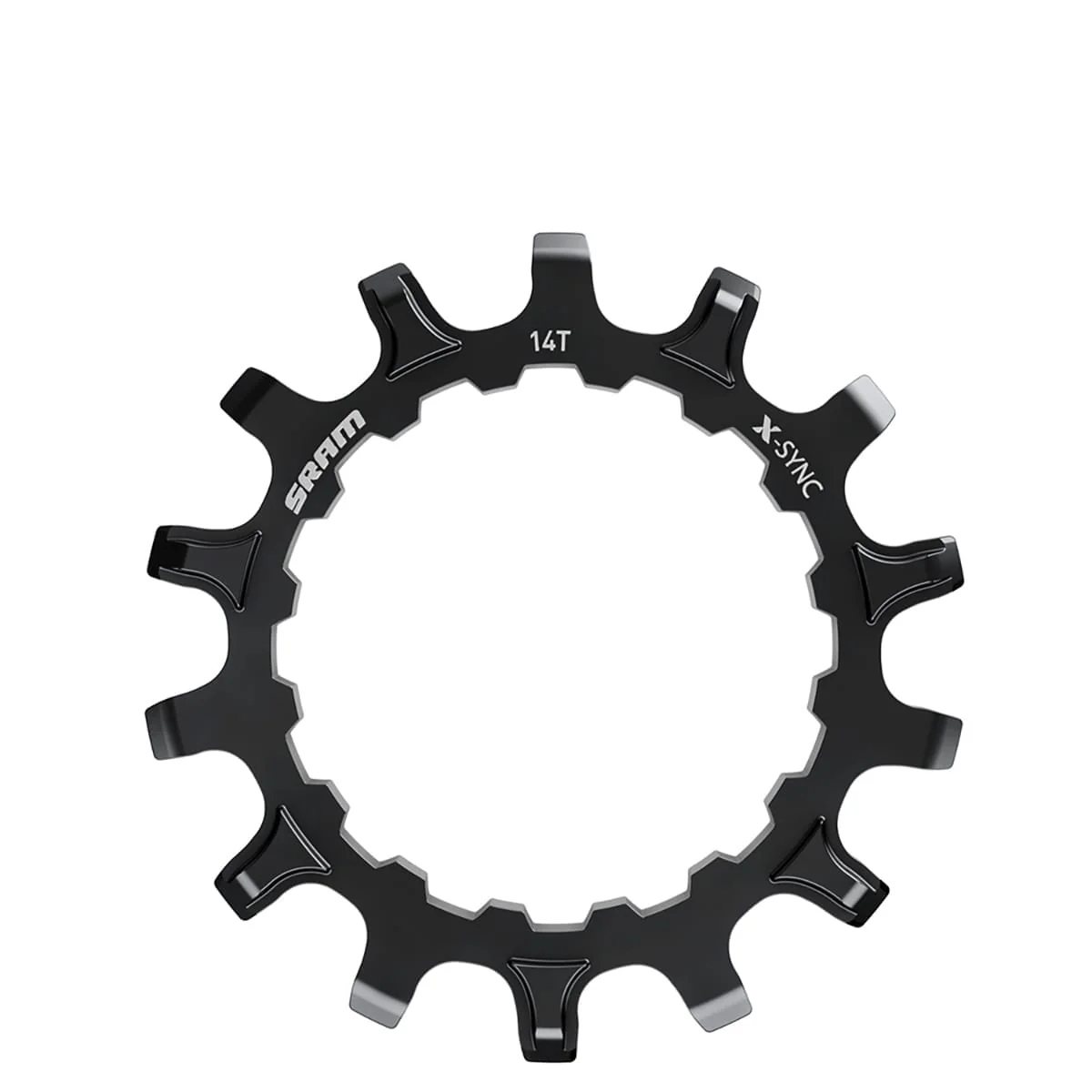 Tarcza mono do elektrycznych rowerów górskich SRAM EX1 X-SYNC czarna - Image 3
