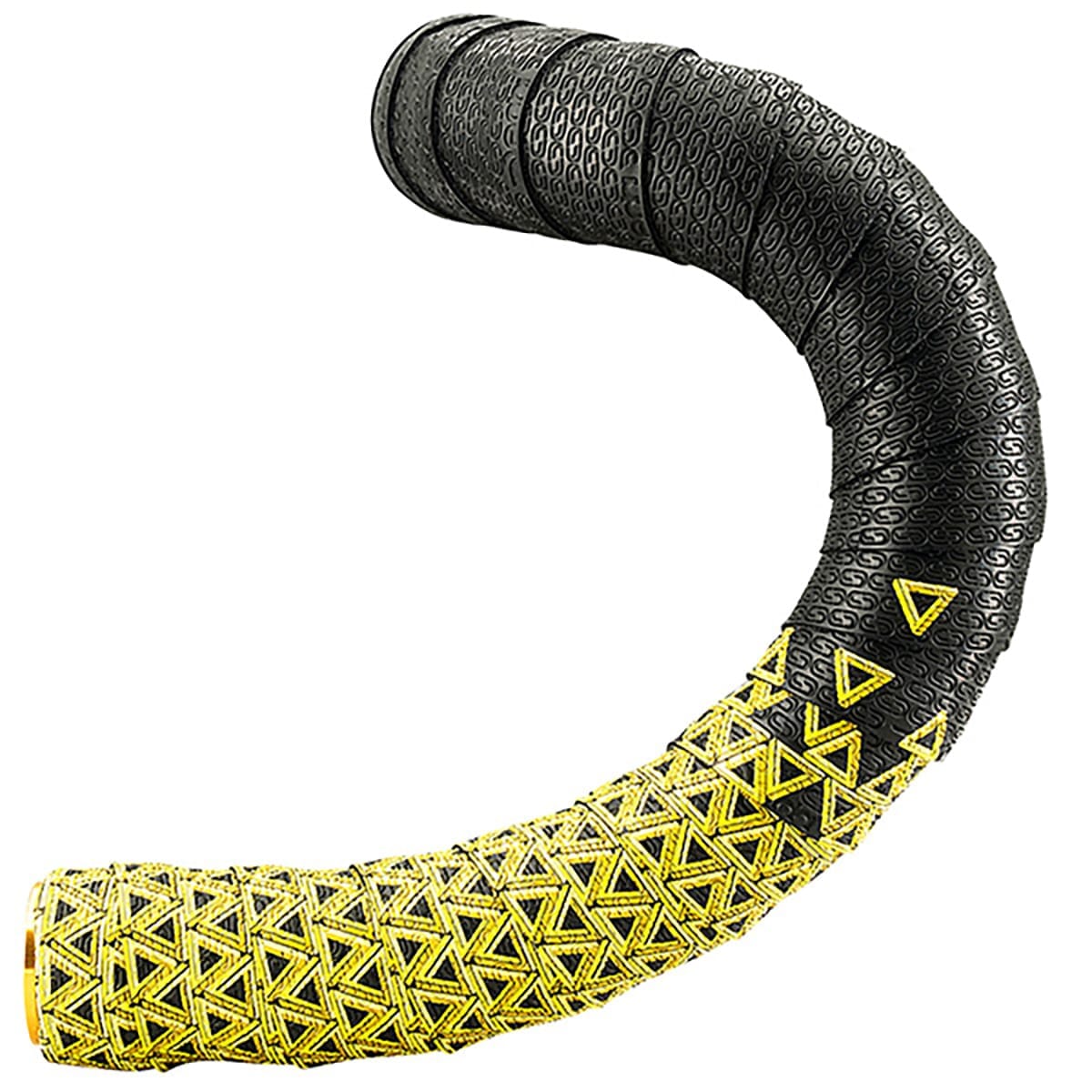Taśma DEDA LOOP HANGER TAPE + END-PLUG czarny/żółty