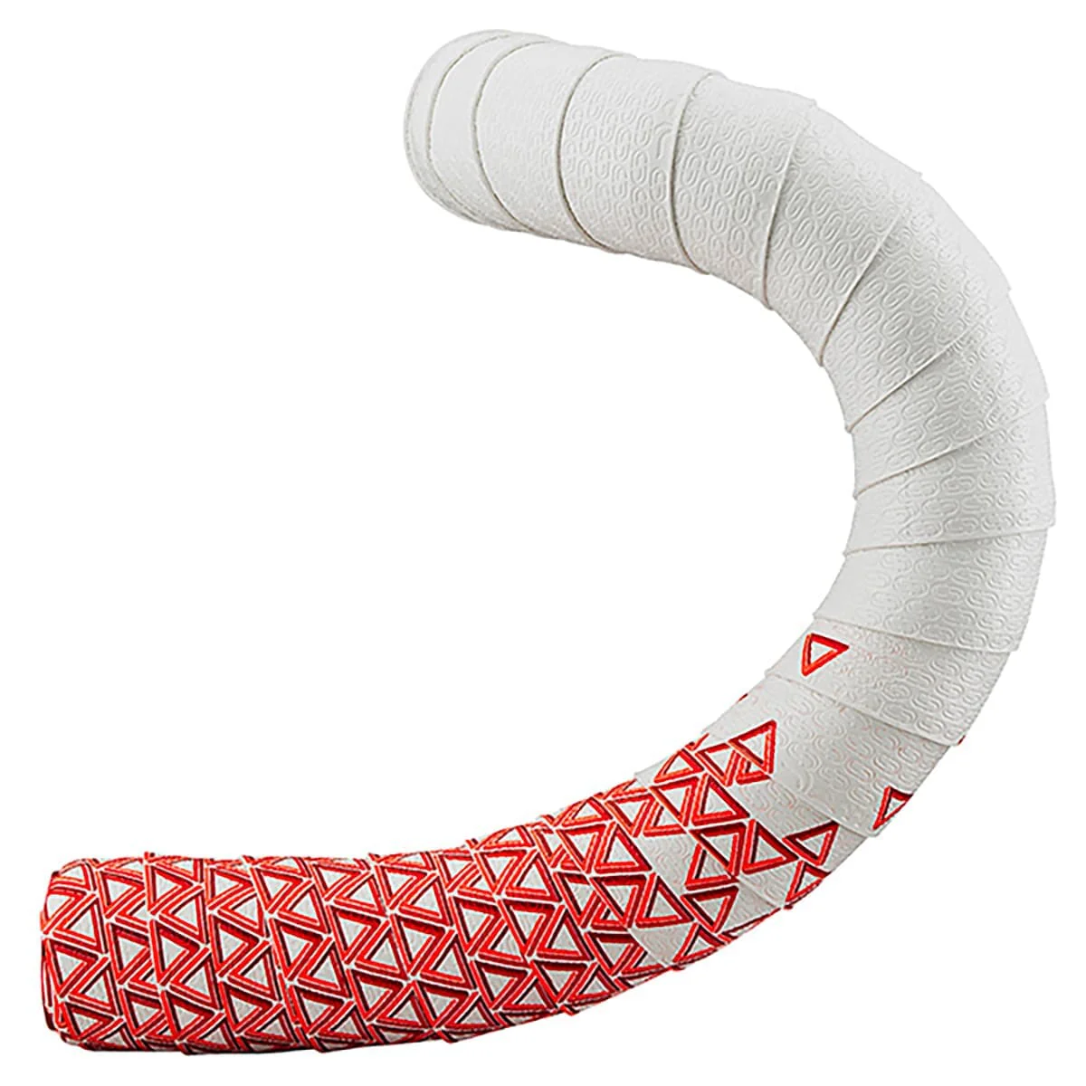 Taśma wieszakowa DEDA LOOP + END-PLUG biały/czerwony