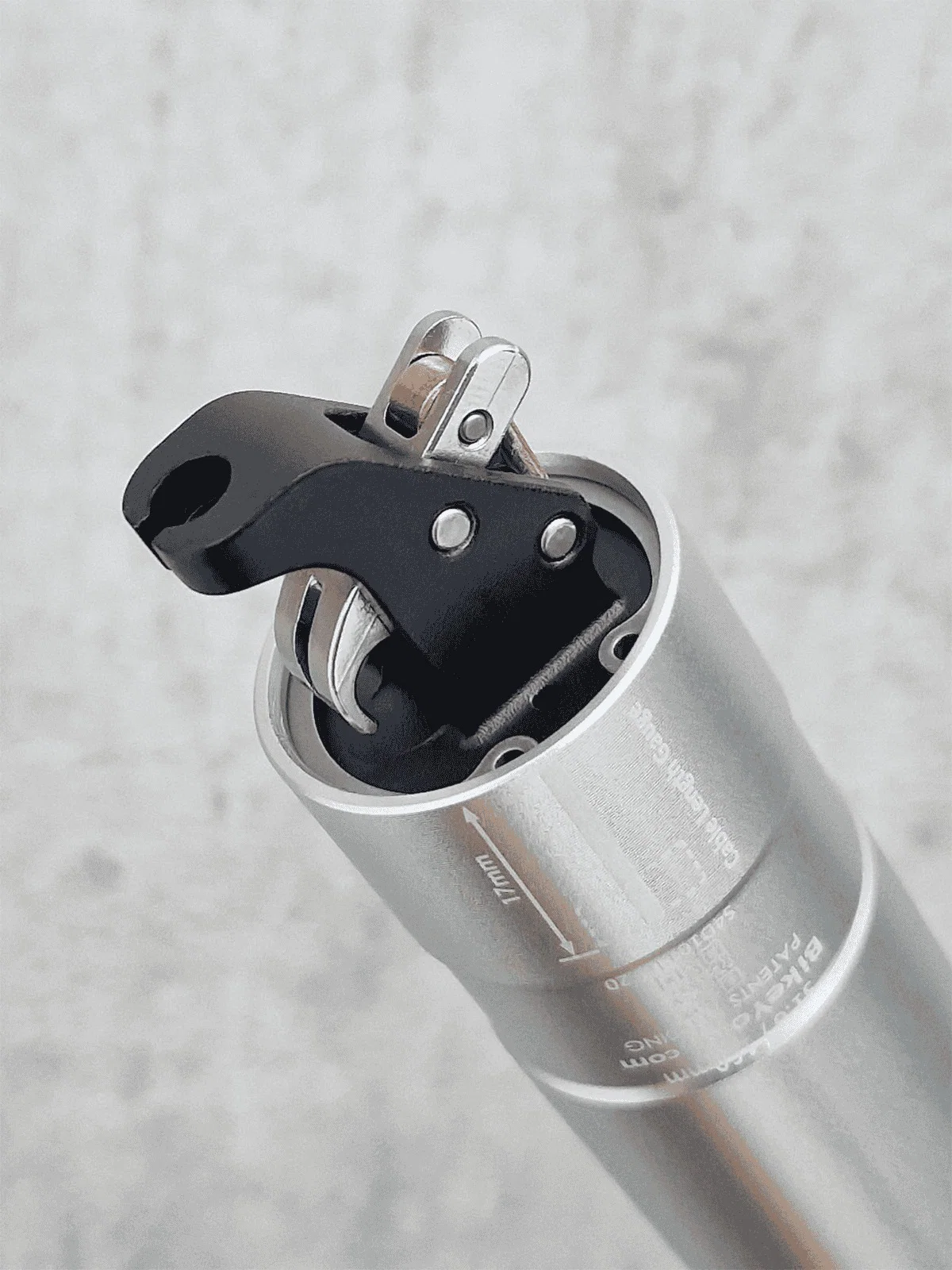 Sztyca teleskopowa BIKEYOKE REVIVE 3.0 - limitowana edycja srebrna - Image 4