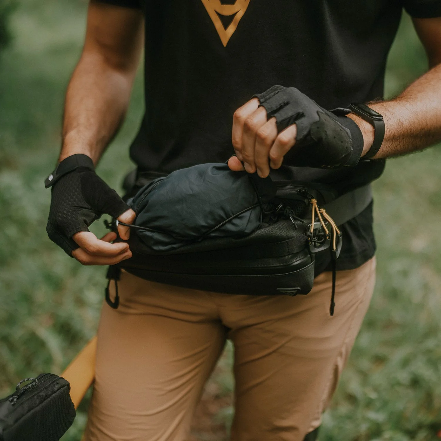 TOPEAK 3L Banana Bag Black - Image 5