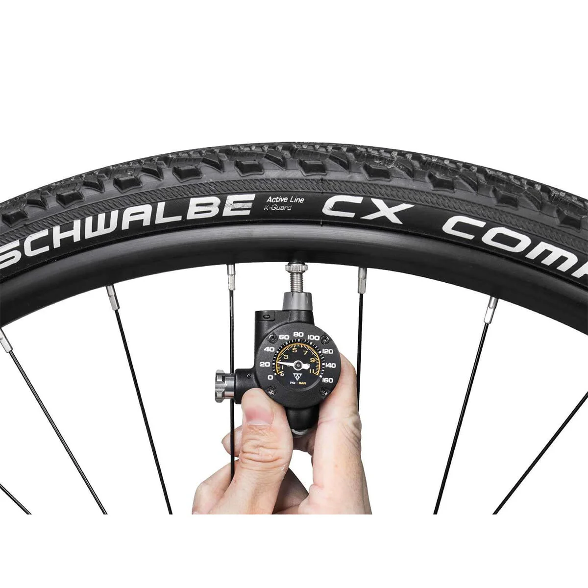 TOPEAK AIRBOOSTER G2 CO2 z nasadką udarową i manometrem - Image 3
